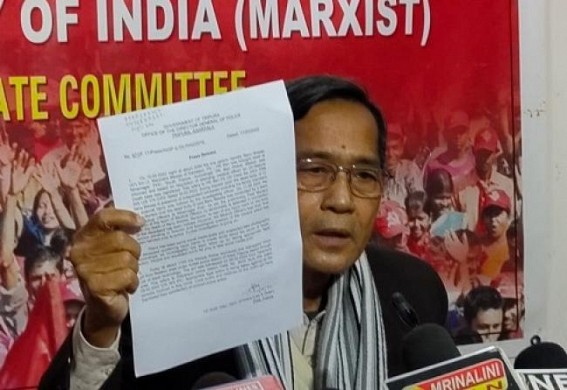 Without Investigation, Sidelining Eye-Witnesses, Tripura Police HQ Declares CPI-M Party worker was 'Not Murdered': CPI-M says, ‘Such Press Release is a Criminal Offence’